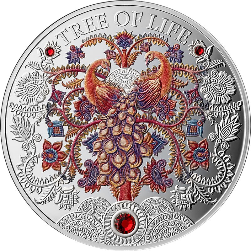 Серебряная монета Ганы 