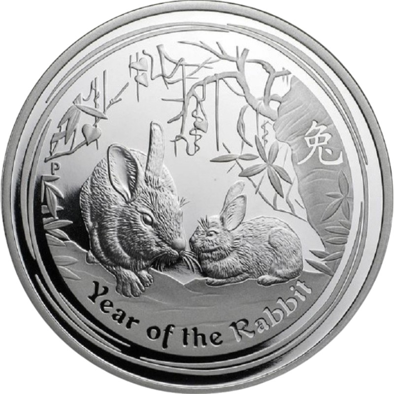 Серебряная монета Австралии 