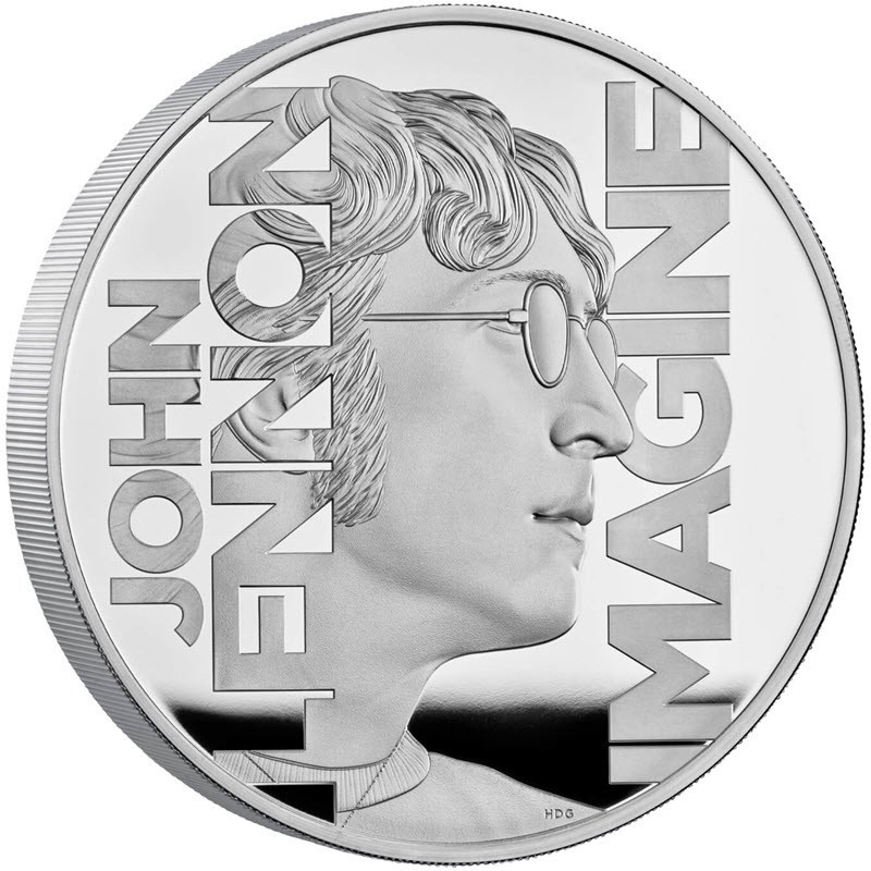 Серебряная монета Великобритании 