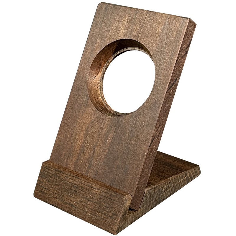 Монетница с подставкой (комплект). Темное дерево