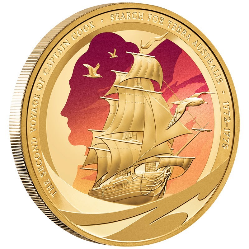 Золотая монета Ниуэ 