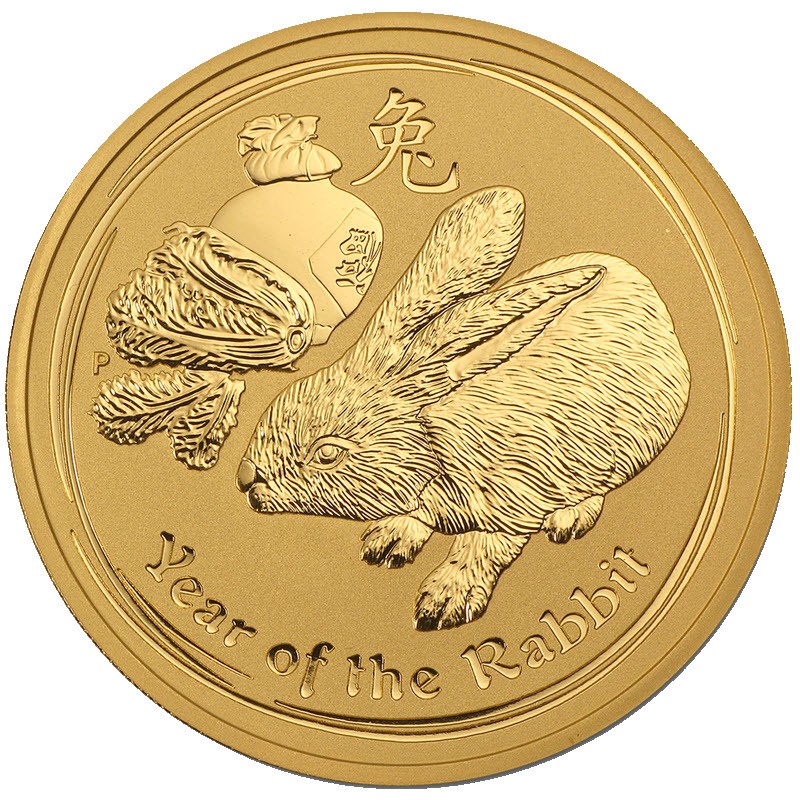 Золотая монета Австралии 